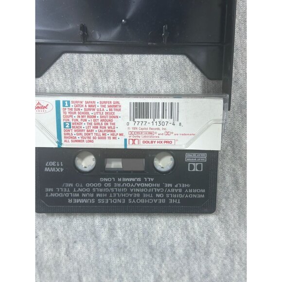 The Beach Boys Endless Summer Capitol Records Cassette - Picture 3 of 7
